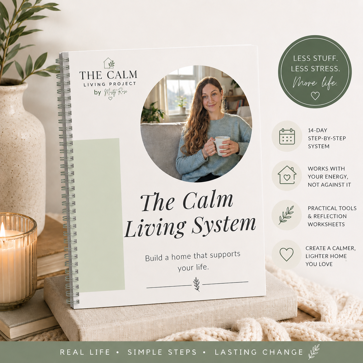 The Calm Living System (eBook + Printable Workbook)