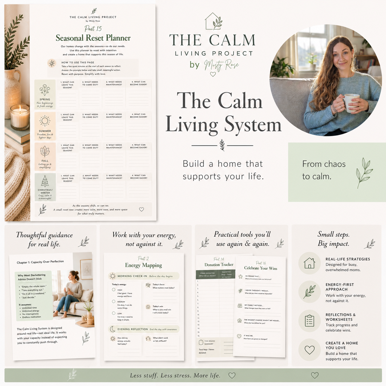 The Calm Living System (eBook + Printable Workbook)